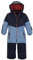 first instinct by killtec FISW 32 MNS ONPC Skioverall/Schneeanzug mit Kapuze, wasserdicht, hell Denim