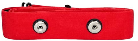 ANCLLO Adjustable Heart Rate Monitor Chest Strap Replacement for Polar H10 Polar H9 Polar H7 (Red)