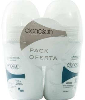 CLENOSAN DUPLO desoddorante roll-on 2x75ml.