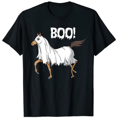 Déguisement de cheval pour Halloween et équitation T-Shirt