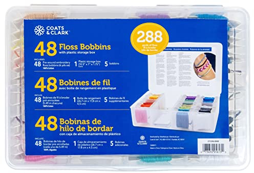 Coats & Clark Reise-Zahnseide-Organizer, Zahnseide-Box