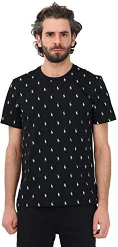 T-SHIRT RALPH LAUREN. NERO Nero M