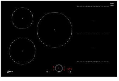 Neff T58FHW1L0 N 70, Einbau-Induktionskochfeld 80 cm, Schwarz