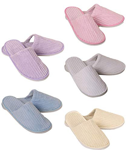 ulapithi 5color Pantofole Per Casa, Ciabatte Ospiti In Feltro, Pantofole Usa E Getta Per Ospiti