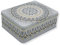 Geschenkdose Design Design Sara Miller - Liebevoll gestaltete rechteckige Vorratsdose - Motiv Oriental - Blechdose, Keksdose, Dose - (L x B x H): 19,5 x 15,4 x 7,5cm Volumen 2,25L