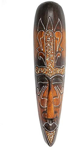 Máscara África 50 cm diseño Tribal. Déco pared africana.