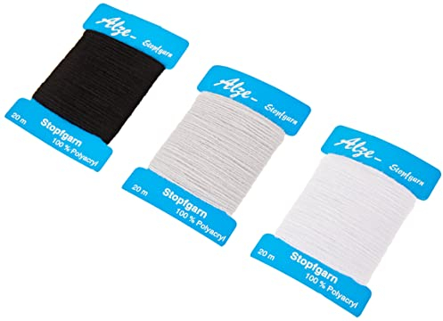 Alze Stopfgarn-Karten zum Ausbessern: von Löchern, Laufmaschen und Strickwaren