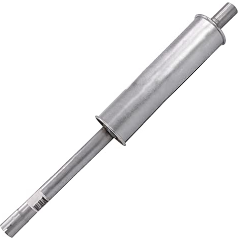 BESTPRICE 1x Mittelschalldämpfer Kompatibel mit VW GOLF 3 (1H1), GOLF 3 Cabriolet (1E7), GOLF 3 Variant (1H5), VENTO (1H2)