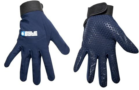BYTE Hockey-Handschuhe, Marineblau, Größe XXS