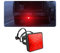 CGEAMDY 15 LED Rückleuchten für KFZ Anhänger, Kfz-Blinker, Bremslicht Abdeckung, Rückstrahler für Das Fahrzeug, Universal-Rücklicht für LKW Anhänger Wohnwagen Van(Rot)
