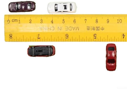 Bauen Zug Layout Set mit 50 Stück Modellauto, 1 220 Maßstab für Spurweite