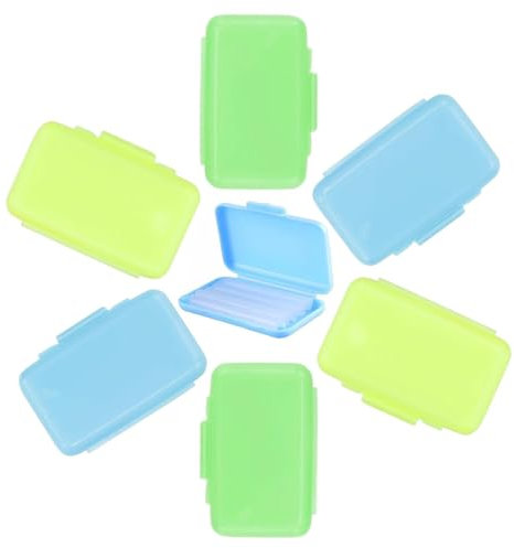 EIH1 6 pezzi Cera ortodontica Cera Dentale per Parentesi Graffe 30 Strisce di Cera Dentale Cera per Cure Orali Dentali Vari Profumi di Frutta per Denti Ortodonzia Dentale (3 Colori/3Gusti)