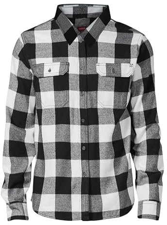 Vasego Men’s Flannel Shirt, Long Sleeve Regular Fit Cotton Lumberjack with Button-Down Pockets – Classic, Soft, and Comfortable Plaid Shirt for Everyday Wear