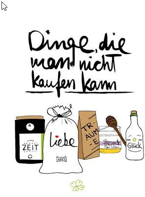 20 Servietten Dinge, die man nicht kaufen kann als Tischdeko mit Spruch 33x33cm