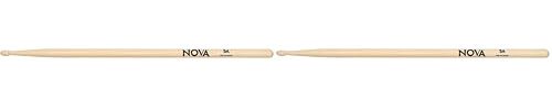 Vic FIrth - Baquetas NOVA - 5A - Punta de Madera (Paquete de 2)