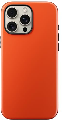 NOMAD Sport Case für iPhone 16 Pro Max | Hülle aus Polycarbonat mit TPE-Bumper | mit Satin PET-Beschichtung | MagSafe-kompatibel | Magma