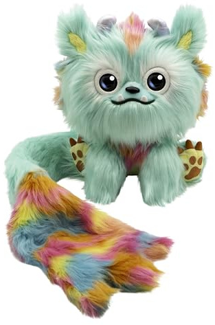 Furlings Finley | Kuscheltier Plüsch-Drache| Interaktives Spielzeug für Kinder mit Mehr als 80 Realistischen Reaktionen | Kuscheltier | Spielzeug ab 3 Jahre, Geburtstags, Teal