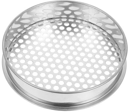 POPETPOP Tamiz De Malla Redonda para Jardín Tamiz De Suelo De Inoxidable Accesorios De Jardinería De Bonsái