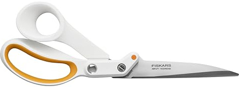 Fiskars Amplify RazorEdge Fabric Scissors - 10 Heavy Duty Fabric Shears with SoftGrip Ergonomic Handle, Premier Grade Stainless Steel Blades
