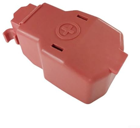 Honseadek 32418r40003 Coque de protection anti-corrosion pour batterie OEM compatible avec Accord 20102017 Terminal Résistant à l'usure Rouge ABS