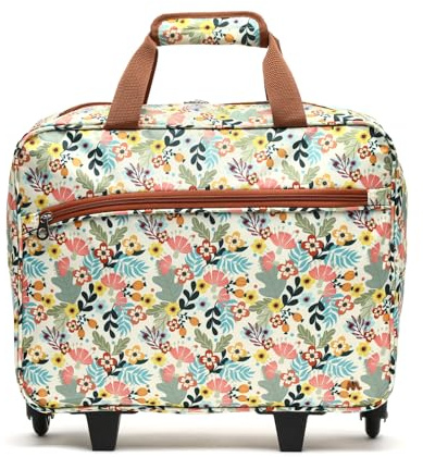 MISAKO Portátil - Maleta de viaje trolley portaordenador y portadocumentos