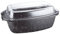 Kamberg - Cocotte / Rotissoire / Braisière 40 x 22,5 x 16 cm - Fonte d'Aluminium - Revêtement Type Pierre - Couvercle en Verre - Tous Feux dont Induction - Sans PFOA - 0008048