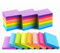Wowivy 24-Packungen Haftnotizen, 38mm x 50mm, 8-Farben-Post-Selbstklebenotizen-Pad für helle Stickies Bunte klebezettel für Büro, Haus, Schule, Meeting, 75Sheets/pad, 1800 Blätter