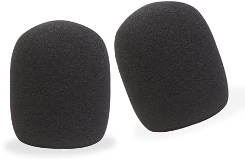 HIYANCO 2 Pack Foam Mic Cover Handheld Microphone Windscreen