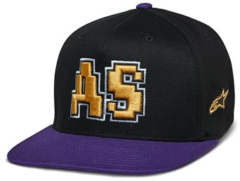 Alpinestars Franchise Hat Cappellino da Baseball Uomo Nero/Viola LXL