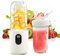 RoserRose Blender Portable, Presse-Agrumes éLectrique Portable Avec Affichage NuméRique, Batterie De 1500 Mah, Utilisation Sans Fil, TêTe De Coupe En Acier Inoxydable (Sus) à 16 Lames - Blanc