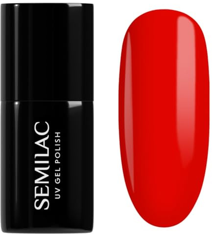 Semilac UV Nagellack 317 Neon Red 7 ml