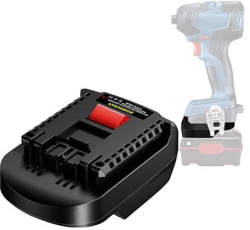 Für Parkside auf Bosch GBA Akku-Adapter, für Parkside auf Bosch GBA Akku-Adapter, passend für Park.Side 20V Lithium-Akkus, Verwendung für Bos.ch GBA 18 Volt Elektrowerkzeuge