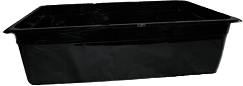 airbrush-city GN 1/1 Gastronormbehälter GN-Behälter 21 Liter Tiefe 150mm Kunststoff schwarz