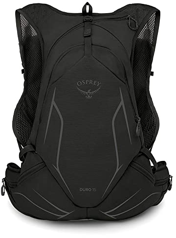 Osprey Herren Duro 15 Rucksack, dark charcoal grey, S-M