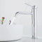 Maynosi Waschtischarmatur Hoch, Armatur mit Auslauf Höhe 195 mm, ohne Ablaufgarnitur, Wasserhahn Bad mit Flexiblen Schläuchen, Modernes Minimalistisches Design, Mattschwarz, Chrom