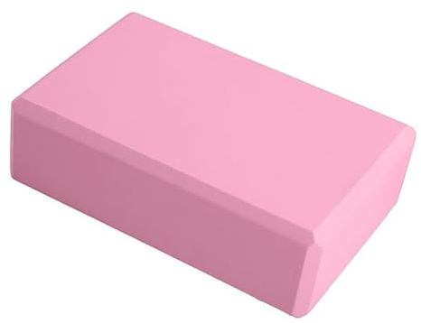 Mattoncini per yoga e danza, AIDS, in schiuma EVA ad alta densità, colore rosa, confezione da 2