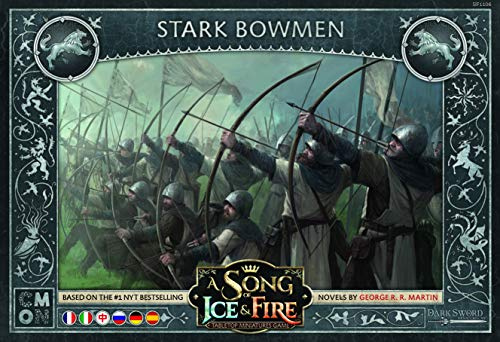 Asmodee | CMON | A Song of Ice & Fire – Bogenschützen von Haus Stark | Erweiterung | Tabletop | 2 Spieler | Ab 14+ Jahren | 45+ Minuten | Deutsch | Mehrsprachig