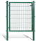 Koll Living Gartentore für Stabmattenzaun mit 120 cm Breite - Farbe und Höhe wählbar - inkl. Pfosten und Befestigungsmaterial (H 140 x B 120 cm, grün)