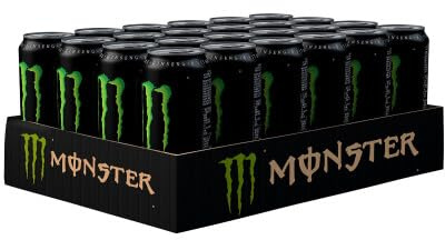 Monster Energy Drink, Pack of 24, 500ml Cans