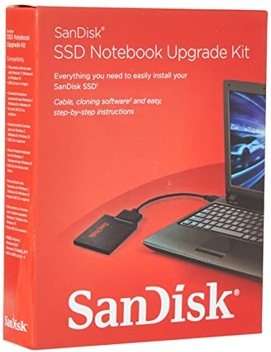 SanDisk Notebook Upgrade Kit,SDSSD-UPG-G25, Black