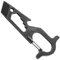 CRKT Pryma Multitool aus Edelstahl: kompaktes und leichtes EDC Metall Multitool mit Hebelstange, Sechskantschlüssel, Flaschenöffner, Glasbrecher und Karabiner 9011