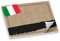 itenga Tischset Platzset mit Flaggenmotiv Ländermotiv I Papier I DIN A3 50 Blatt I ideal als Gedeckunterlage bei verschiedenen Anlässen Geburtstagen Mottopartys (Italien Buon Appetito)