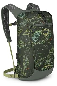 Osprey Daylite Cinch Pack mochila unisex para desplazamientos diarios Rattan Print/Rocky Brook O/S