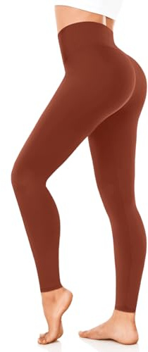 FuelMeFoot Legging de sport pour femme, taille haute, opaque, avec contrôle du ventre, coupe ajustée, confortable, élastique et doux
