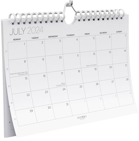 Wall Calendar 2025-2026 - 18 Month Planner July 2025 - Dec 2026 - A4 Landscape Wall Planner 2025-2026, Full Year Family Calendar 2025 2026 - Wall Calendar 2025-2026 - Home, Office 18 Month Diary