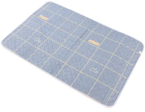 IWOWHERO Almohadilla y Lavable para Cama Algodón Reutilizable, Protector para Adultos y Personas Mayores Incontinencia, Fácil de Poner y Quitar Color Aleatorio