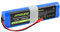 iPrize 14.4V 4000mAh Li-ion Ersatzakku für iLife Zaco V3s Pro, V4, V50, V5s Pro, V8s, V80, V85, X750 Home Cleaner Heimroboter, Ersatz für iLife 18650B4-4S1P-AGX-2 Akku