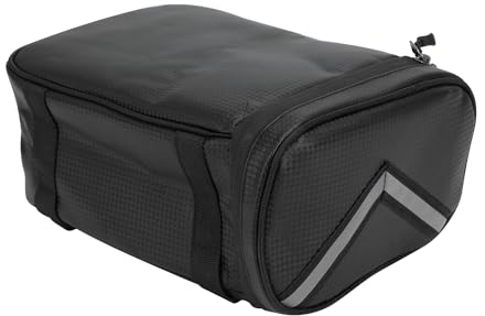 Runfarr Motorrad Hecktasche, Multifunktionale PU Leder Motorradtasche Rücksitz Tasche für Sur Ron Motorrad Dirt Bike Dual Sport Enduro