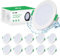 Bojim Spot LED Encastrable Salle de Bain IP65, 220V Trou 68mm-80mm 4000K Blanc Neutre 5.5W, Extra Plat Spot pour Cuisine Chambre Salon, Éclairage Encastré, Spot de Plafond, Pack de 10
