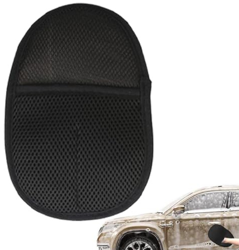 Manopla de limpieza de coche, guantes de lavado de coche de microfibra suave de doble cara, guantes gruesos de absorción de agua, guantes de lavado para coche, electrodomésticos